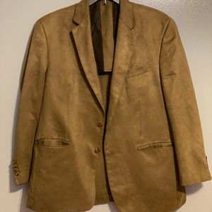 Ralph Lauren Faux Suede Blazer